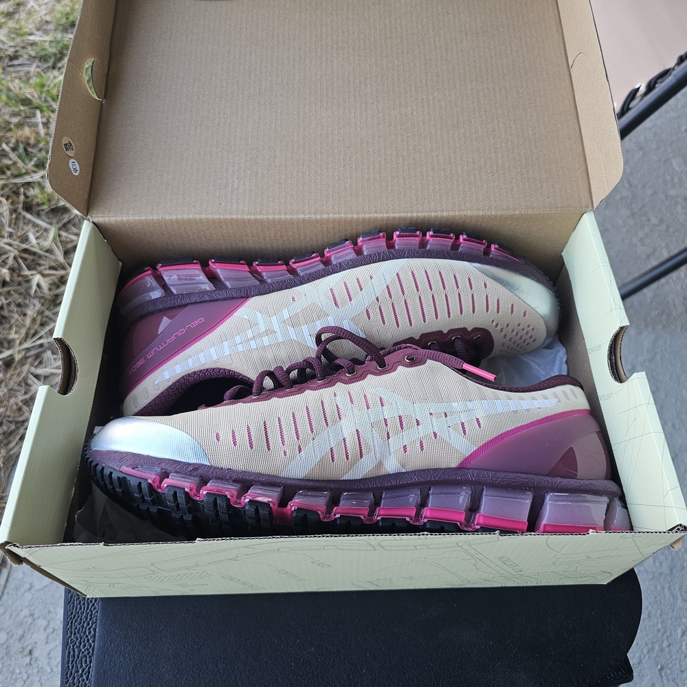 Size 11 - Above The Clouds x ASICS Gel Quantum 360 Wine